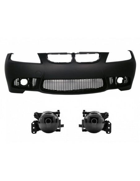 Paraurti Anteriore BMW 3 Serie E90 E91 (04-08) Non LCI Design M3 con Nebbia Fumo