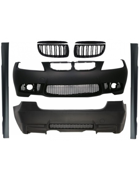 Kit Restyling BMW E90 3 Serie 04-08 Non-LCI M3 Design con Griglia Doppia Striscia Nero