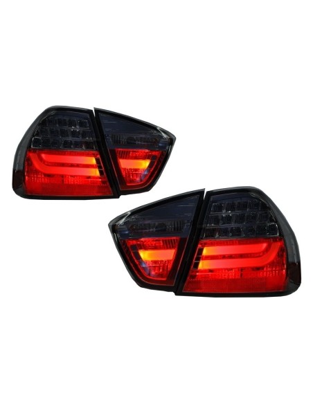 Fumo Posteriore dei Paraurti M3 Design senza PDC e Luci LED per BMW 3 Serie E90 05-08