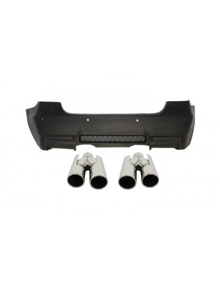 Paraurti Posteriore per BMW 3 Serie E90 (04-11) Design M3 con Scarico Centrale e PDC