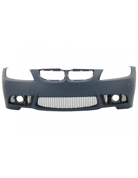 Doppia Striscia Griglie Rene/Paraurti Anteriore per BMW 3 Serie E90 E91 Pre-LCI (04-08) Design M3 Sedan Touring