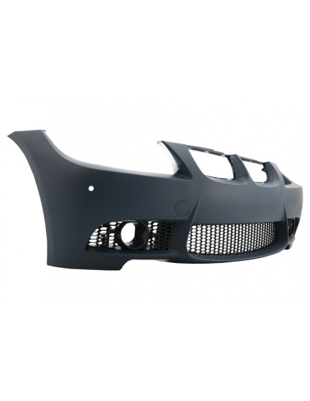 Doppia Striscia Griglie Rene/Paraurti Anteriore per BMW 3 Serie E90 E91 Pre-LCI (04-08) Design M3 Sedan Touring