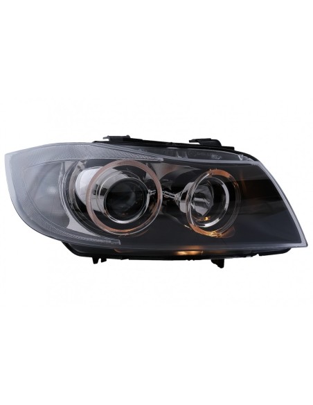 Faro Anteriore Xenon Angolo Destro per BMW 3 Serie E90 Berlina E91 Touring (03.05-08) Cromato