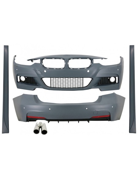 Kit Corpo per BMW Serie 3 F30 (11-19) Design M-Technik con Scarico