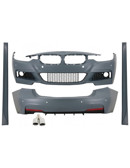 Kit Corpo per BMW Serie 3 F30 (11-19) Design M-Technik con Scarico