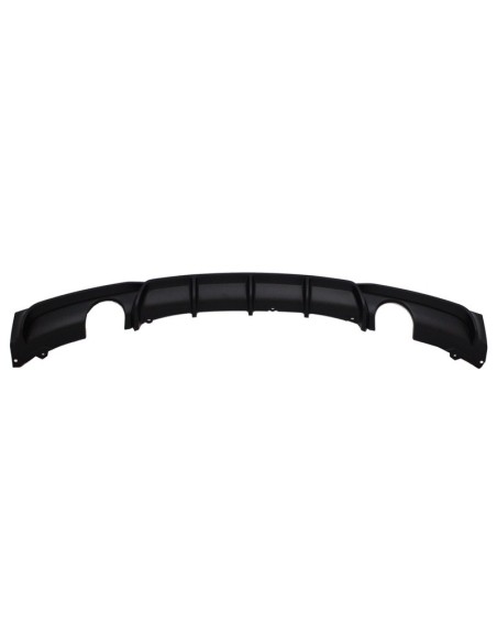 Doppio Scarico Posteriore Spoiler Diffusore Puntale Singolo per BMW Serie 3 F30 F31 (11-in poi)