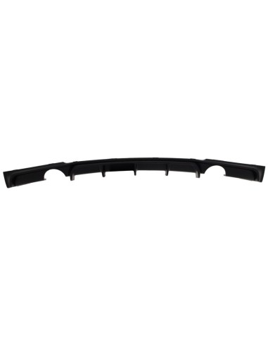 Doppio Scarico Posteriore Spoiler Diffusore Puntale Singolo per BMW Serie 3 F30 F31 (11-in poi)