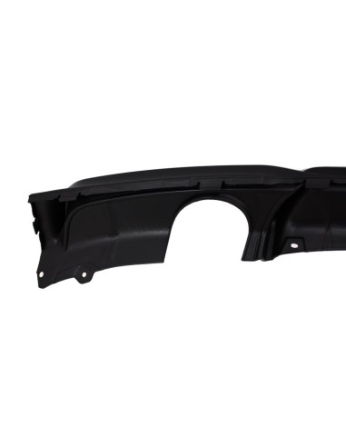 Doppio Scarico Posteriore Spoiler Diffusore Puntale Singolo per BMW Serie 3 F30 F31 (11-in poi)