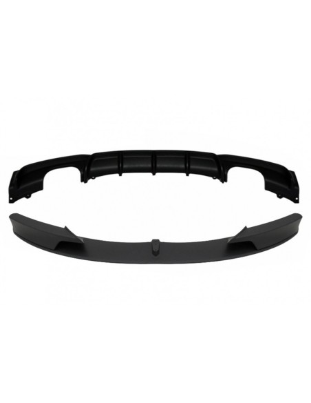 Paraurti Anteriore Spoiler con Diffusore Posteriore per BMW Serie 3 F30 F31 (11-in poi) Design M Performance Package