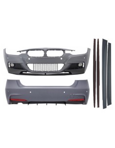 Kit completo per BMW Serie 3 F30 (11-14) e F30 LCI Facelift (15-in poi) con Singola Uscita di Scarico