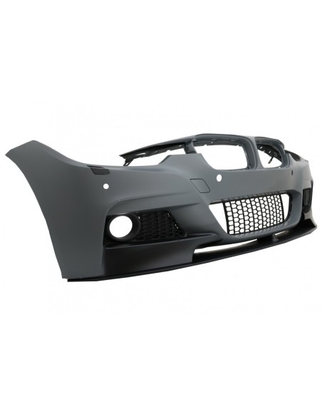 Corredo completo per BMW 3 serie F30 (11-14) & F30 LCI Facelift (15-up) con doppio doppio diffusore dell'aria