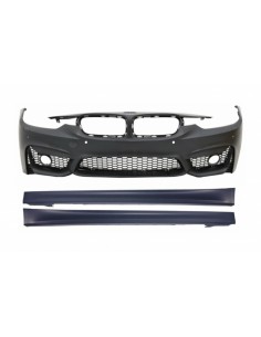 Paraurti anteriore w/ laterali gonne per BMW 3 serie F30 F31 Non LCI & LCI (11-18) M3 Sport EVO Design