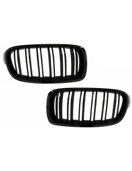 Kit completo per BMW 3 serie F30 (11-19) con parafanghi anteriori e cofano in carbonio opaco