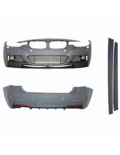 Kit completo per BMW F30 (11-up) con Scarico Quad M-Power Nero 2