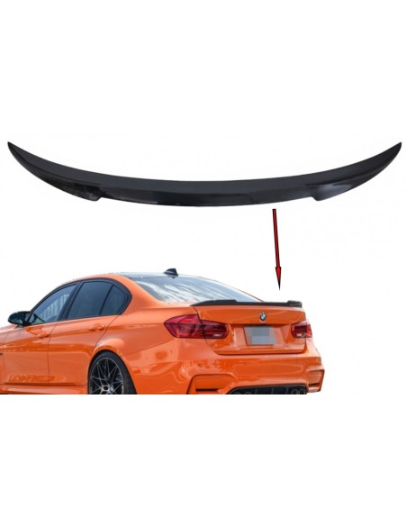 Spoiler del tronco per BMW 3 serie F30 F80 (11-18) M4 Design in vera fibra di carbonio