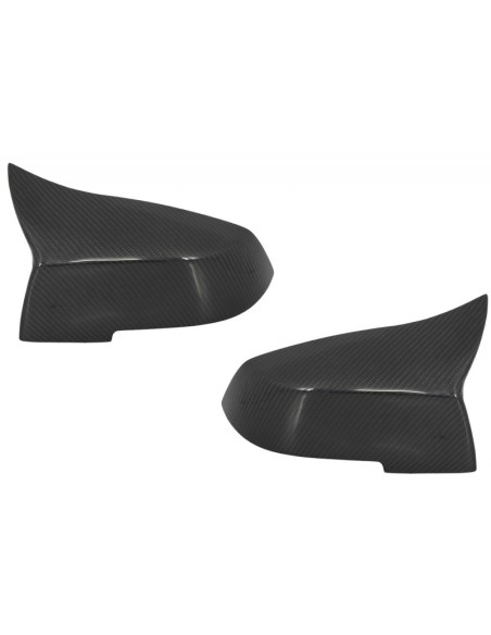 Kit Copri Specchio e Spoiler Baule per serie 3 F30 (11-18) M4 Design in vera fibra di carbonio