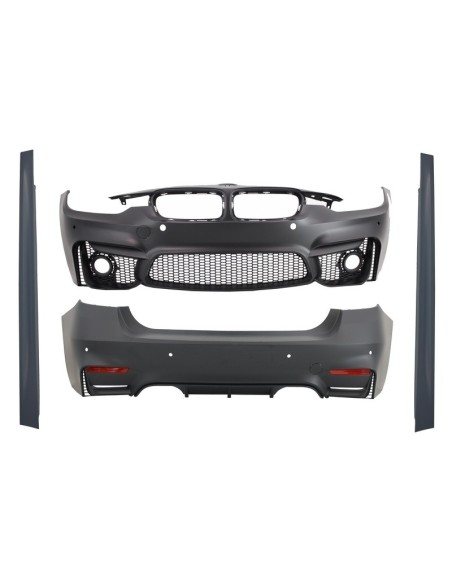 Kit per BMW F30 (11-19) EVO II M3 CS Design con Dual Twin scarico in fibra di carbonio