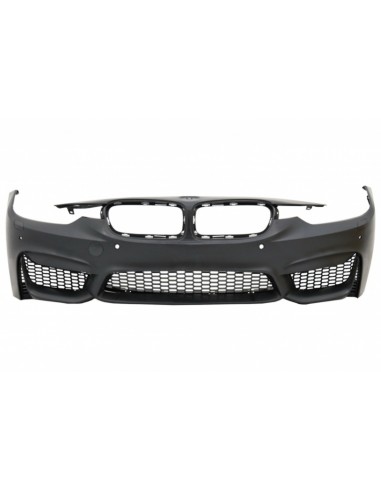 Kit per BMW 3 serie F30 (11-15) F30 LCI (16-up) con griglie centrali doppia striscia M3 Design sportivo