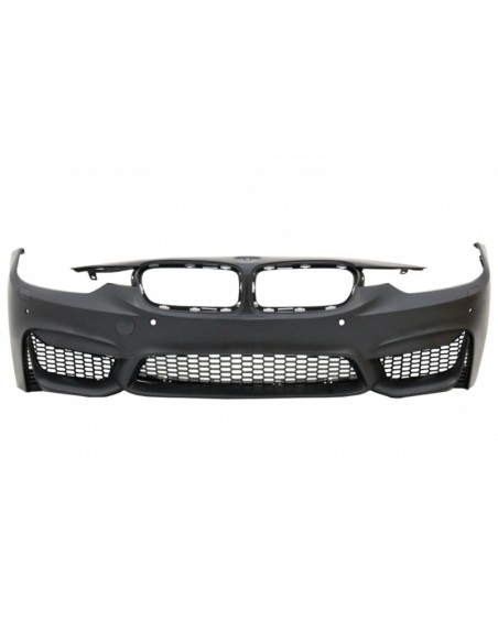 Kit per BMW 3 serie F30 (11-15) F30 LCI (16-up) con griglie centrali doppia striscia M3 Design sportivo