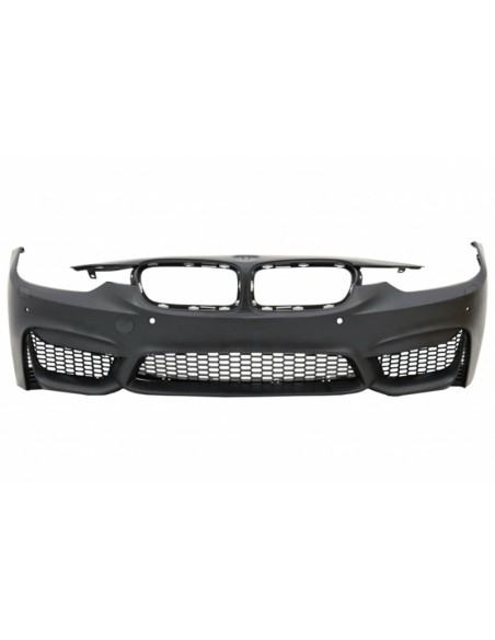Kit per BMW Serie 3 F30 (11-15) F30 LCI (16-up) con Suggerimenti marmitta di scarico e griglie centrali M3 Sport Design