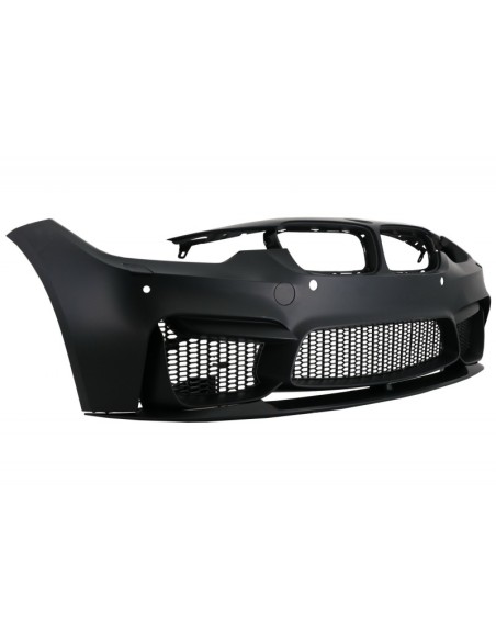 Kit completo con fibra di carbonio scarico per BMW F30 (11-19) EVO II M3 CS Style con out nebbia Lampade