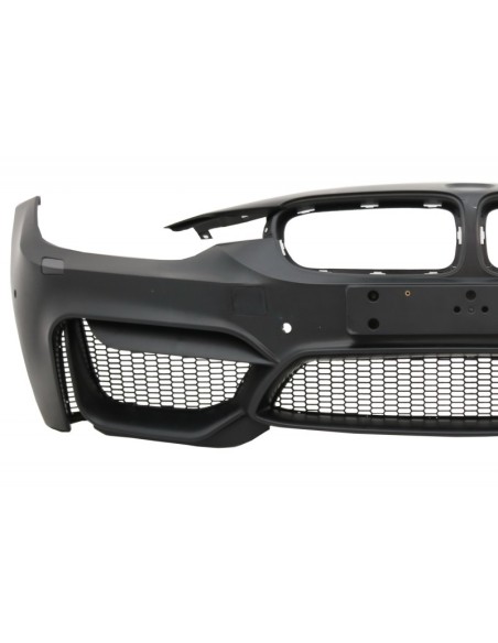 Paraurti anteriore w/ parafanghi anteriori e laterali per BMW 3 serie F30 F31 Pre-LCI & LCI (11-18) M4 Design