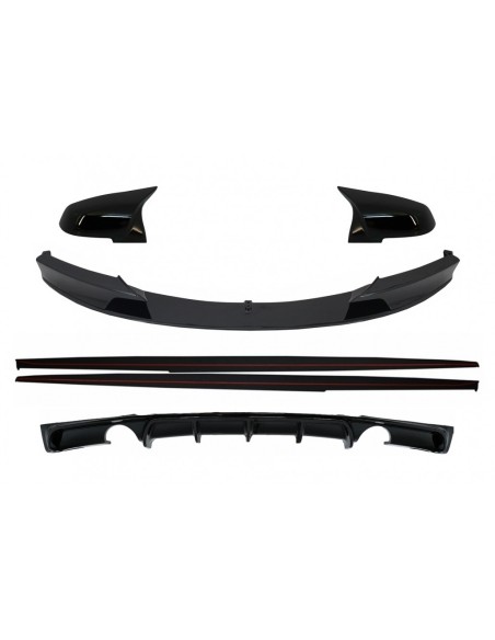 Kit Esterno per BMW Serie 3 F30 F31 (11-19) Nero Lucido