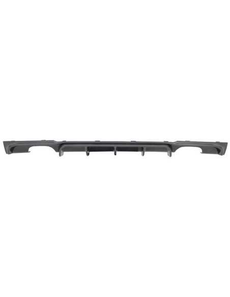 Diffusore Posteriore Singolo - Doppio Carbonio dello Sbocco con Punta in Fibra di Carbonio Opaca per BMW 3 Serie F30 F31 (11-up)