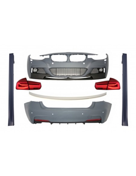 Corredo Completo per la Serie F30 di BMW 3 (11-19) con Luci Girevoli Sequenziali a LED