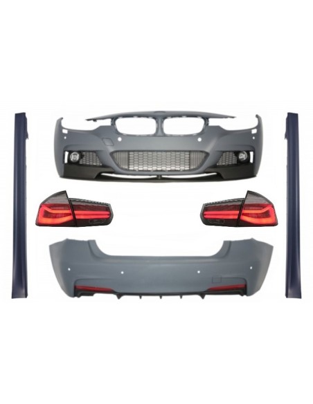 Corredo Completo per la Serie F30 di BMW 3 (11-19) con Luci Girevoli Sequenziali a LED