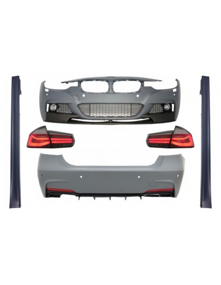 Corredo Completo per la Serie F30 di BMW 3 (11-19) con Luci Girevoli Sequenziali a LED