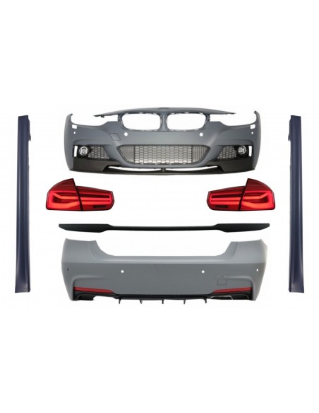 Corredo completo per BMW Serie 3 E90 LCI Facelift 08-11 in design M3 con PDC