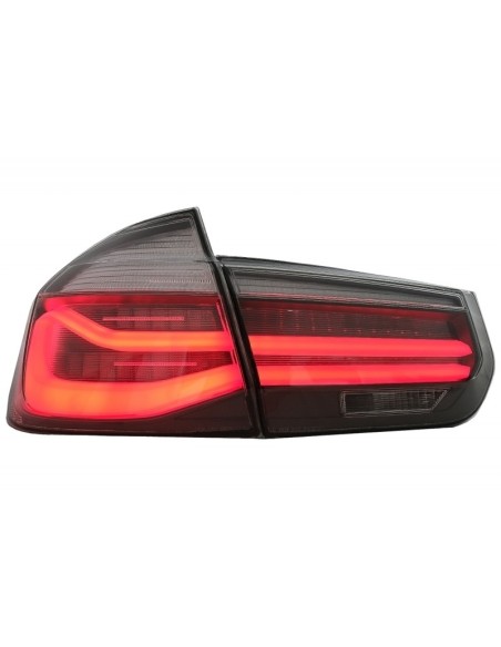 Fanali posteriori e indicatori specchio LCI LED per BMW 3 serie F30 (11-19) con luce di svolta sequenziale.