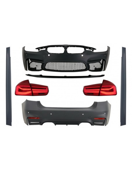 Kit completo per BMW F30 (11-19) con LED luci posteriori sequenziale di svolta EVO II M3 CS stile senza nebbia lampade.