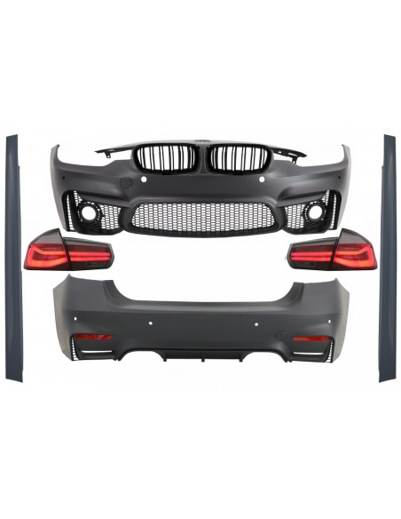 Corredo per BMW 3 serie F30 (11-19) con LED Luci posteriori sequenziale Turning Light EVO II M3 CS