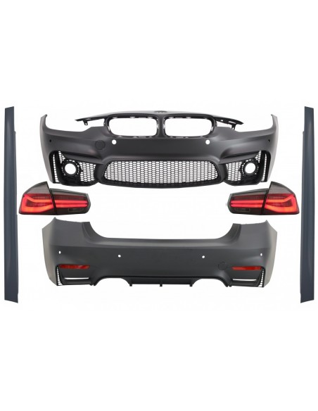 Corredo per BMW 3 serie F30 (11-19) con LED luci posteriori sequenziale EVO II M3 CS Design.