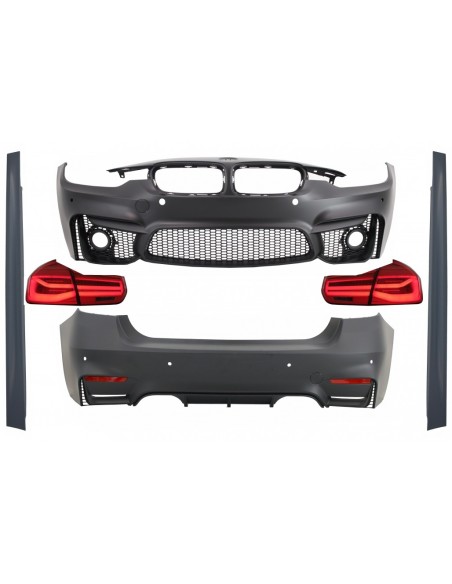 Corredo per BMW 3 serie F30 (11-19) con LED luci posteriori sequenziale EVO II M3 CS Design.