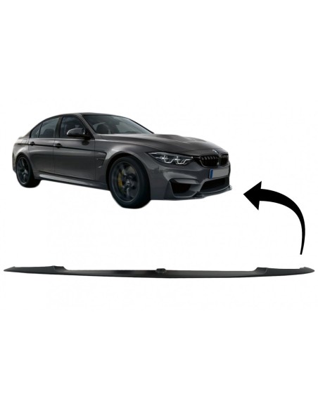 Spoiler labbro paraurti anteriore per BMW 3 serie F30-F31 Sedan-Touring (11-up) M3 CS Design.