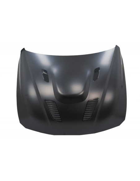 Cofano del cofano con parafanghi anteriori cromo nero per BMW 3 serie F30 F31 (11-19) Look M3 GTS.