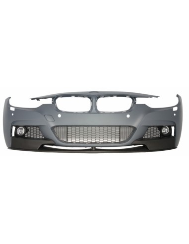 Kit completo per BMW Serie 3 F30 (11-19) con parafanghi anteriori e cofano in carbonio lucido