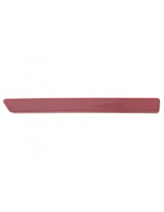 Riflettore rosso per BMW 3 serie F30 (11-19) Solo Design EVO, lato destro del paraurti posteriore. 2