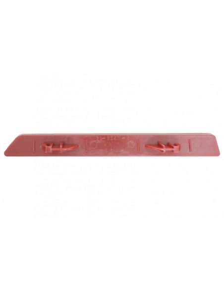 Riflettore rosso per BMW 3 serie F30 (11-19) Solo Design EVO, lato destro del paraurti posteriore.