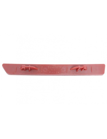 Riflettore rosso per BMW 3 serie F30 (11-19) Solo EVO Design, lato sinistro del paraurti posteriore.