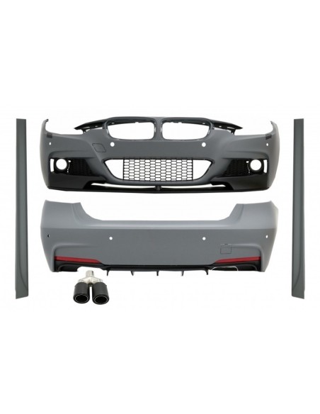 Kit completo opaco in fibra di carbonio da 5,8 cm lato sinistro per BMW Serie 3 F30 (11-14)