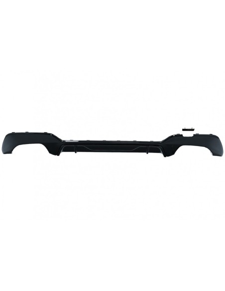 Paraurti posteriore Valance diffusore per BMW Serie 3 G G28 Berlina G21 Touring (19-up) M340i M Look in nero.