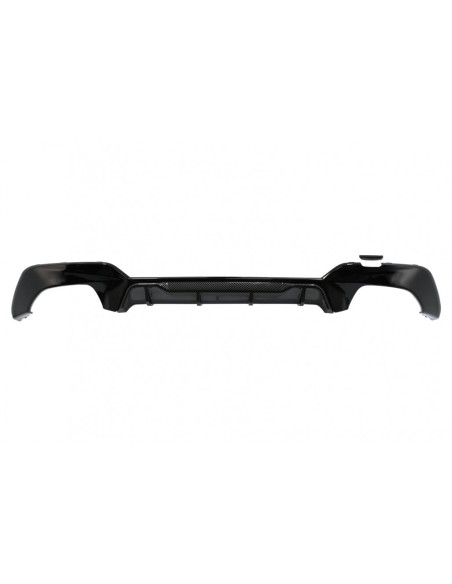 Paraurti posteriore Valance diffusore per BMW Serie 3 G G28 Berlina G21 Touring (19-up) M340i M Look con inserto in carbonio.