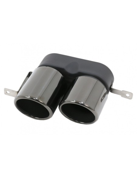 Silenziatore di scarico Suggerimenti per BMW Serie 3 G G28 M-Sport (19-up) in Titanio Nero.