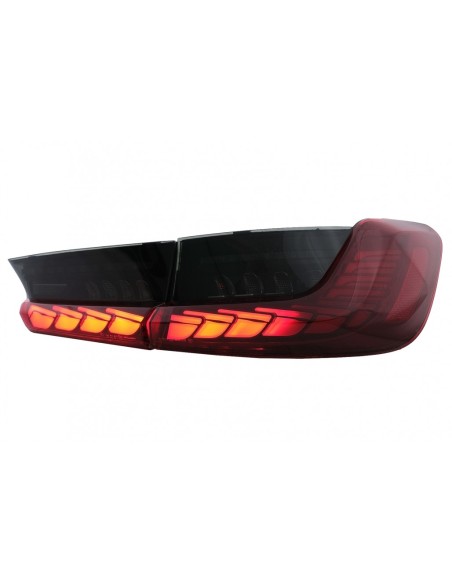 Fanali posteriori pieni del LED per il fumo rosso per BMW Serie 3 G G28 M3 G80 della berlina (18-22)