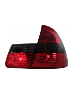 Fanali posteriori per BMW Serie 3 E46 Touring (1999-05) in Fumo rosso. 2