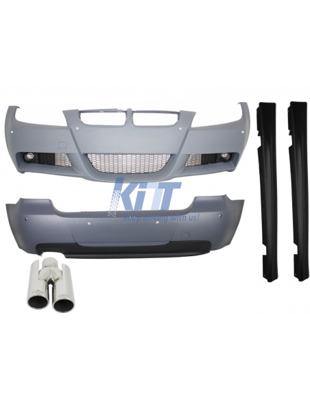 Kit per BMW Serie 3 Touring E91 (05-08) in M-Technik Design con scarico ACS-design.